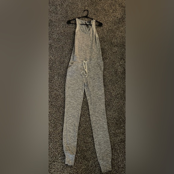 Miss Chievous Pants - Miss Chievous Heather Gray Romper Joggers